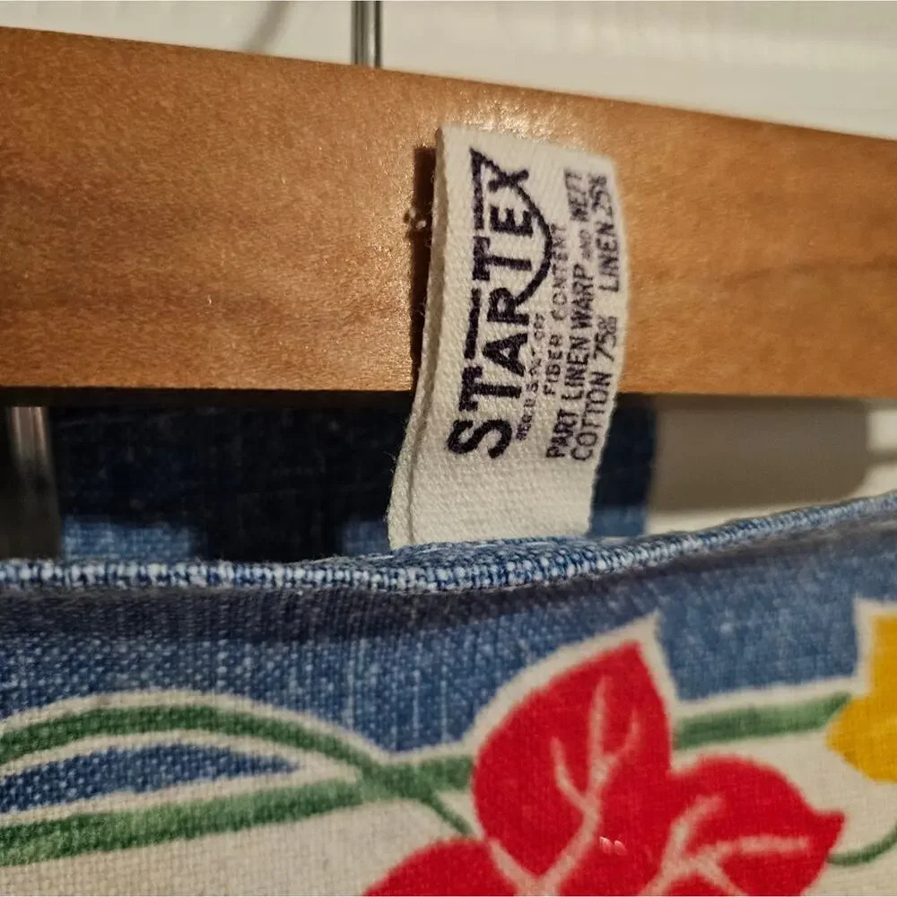 Set of 2 vintage kitchen towels from Startex Mills. 16x29
